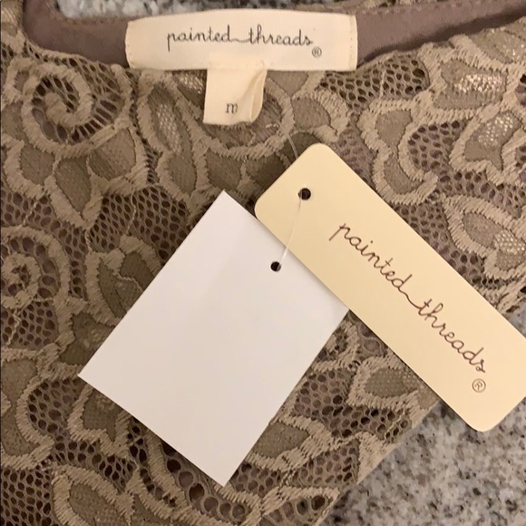 NWT Sexy Painted Threads Lace Bodysuit🌸 - Picture 5 of 7